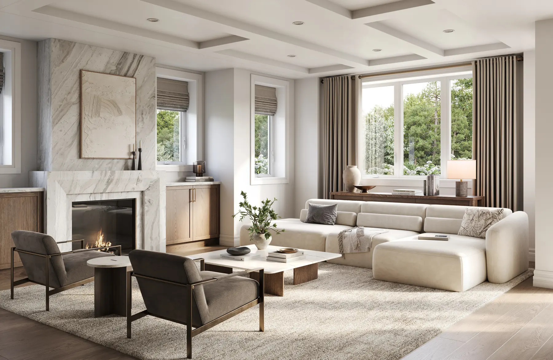 Artist's concept: Great room